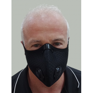 Breathable Sports Face-Mask with replacement filte...