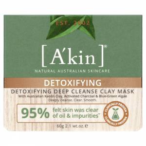 A'kin Detoxifying Deep Cleanse Clay Mask 60g