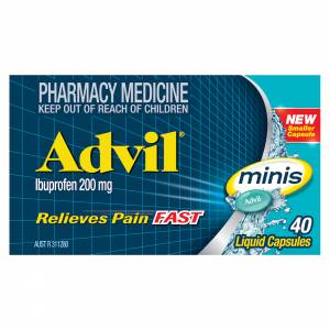 Advil Minis Liquid 40 Capsules