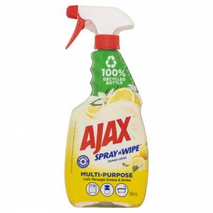 Ajax Spray N Wipe Lemon 500ml