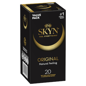 Ansell Lifestyles Condoms Skyn Latex Free 20 Pack