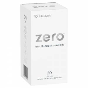 Ansell Lifestyles Condoms Zero 20 Pack