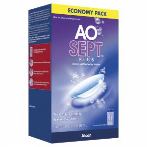 Aosept Plus Economy Pack 360ml + 90ml