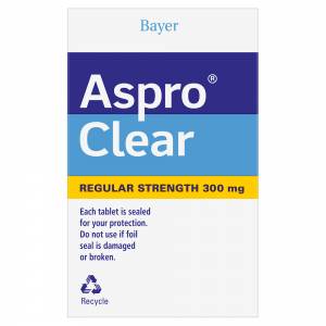 Aspro Clear 300mg Tab 60