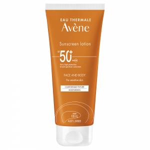 Avene Sunscreen Lotion Face & Body SPF 50+ 100...