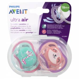 Avent 186 Silicone Soother 18m+ 2 Pack