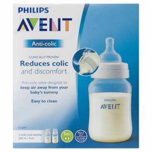 Avent Anti-Colic Feeding Bottle 260ml 2 Pack