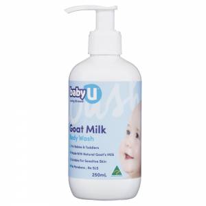 Baby U Goat Milk Body Wash 250ml