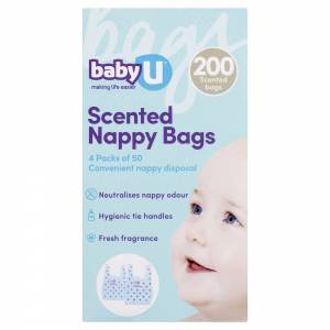 Baby U Nappy Bags 200 Pack