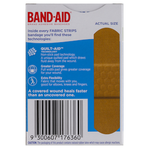 Band-Aid Brand Adhesive Bandages Fabric 24