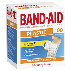 Band-Aid Brand Plastic Strips 100