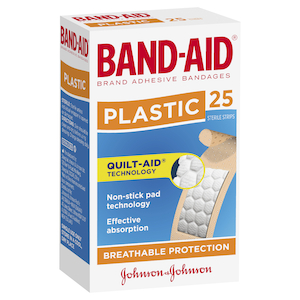 Band-Aid Brand Plastic Strips 25
