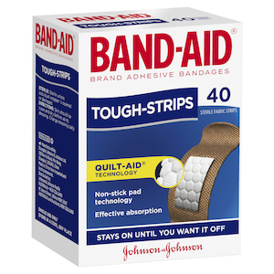 Band-Aid Brand Tough Strips 40