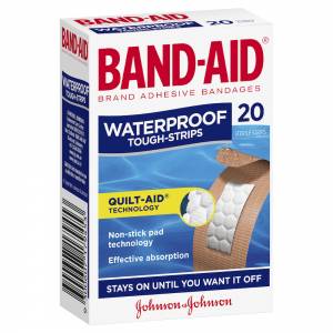 Band-Aid Brand Tough Strips Waterproof Regular 20