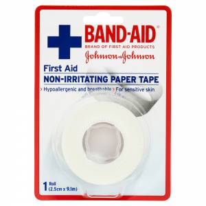 Band-Aid First Aid Paper Tape 9.1m