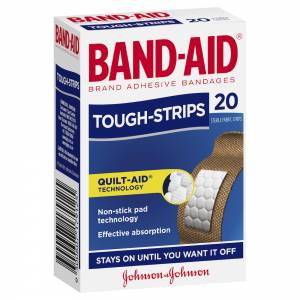 Band-Aid Tough Strips Regular 20