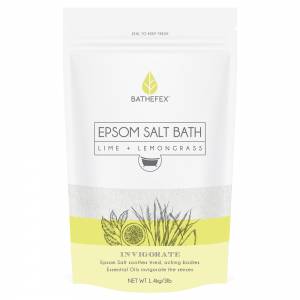 Bathefex Epsom Salt Lime + Lemongrass 1.4kg