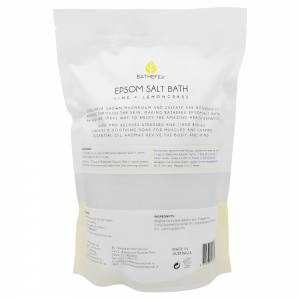 Bathefex Epsom Salt Lime + Lemongrass 1.4kg