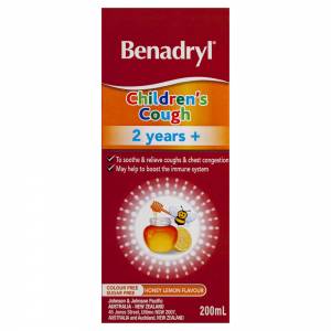 Benadryl Cough Liquid Children's Cough 200ml