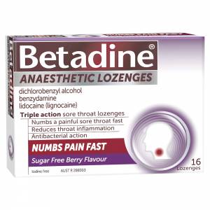 Betadine Anaesthetic Berry 16