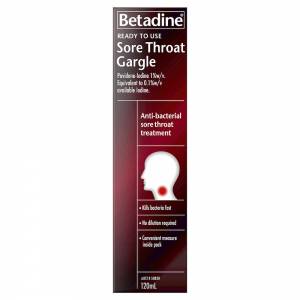 Betadine Ready To Use 120ml Gargle