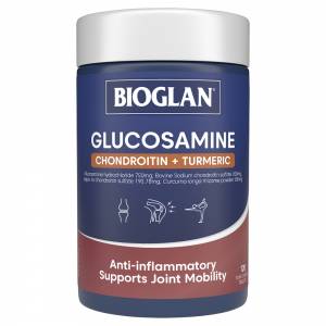 Bioglan Glucosamine + Chondroitin + Turmeric 120 T...