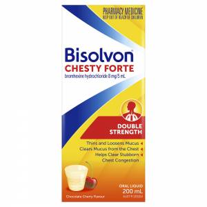 Bisolvon Chesty Forte Liquid 8mg/5ml 200ml
