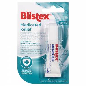 Bistex Medicated Relief SPF 15 6g