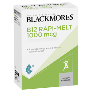 Blackmores B12 Rapi-Melt 1000mcg 60