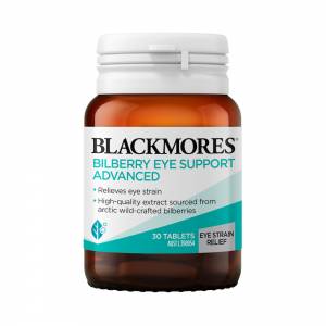 Blackmores Bilberry Eye Support Advanced 30 Tablet...