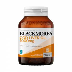 Blackmores Cod Liver Oil 1000mg 80 Tablets
