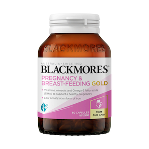 Blackmores Pregnancy + Breastfeeding Gold 60 Capsules