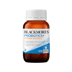 Blackmores Probiotics + Immunity 30 Capsules