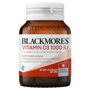 Blackmores Vitamin D3 1000IU 60 Tablets