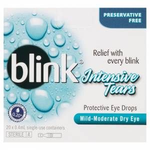 Blink Intensive Tears 0.4ml x 20 vials