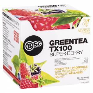 Body Science BSC Green Tea TX100 Super Berry 3g X 60