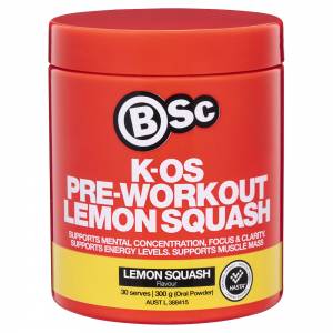 Body Science BSC K-OS Pre Workout Lemon Squash