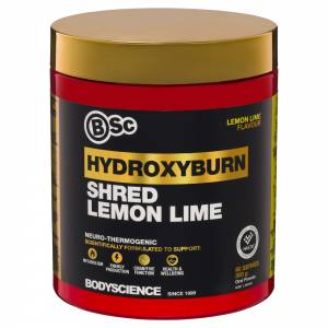Body Science HydroxyBurn Shred Lemon Lime 300g