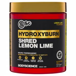 Body Science HydroxyBurn Shred Lemon Lime 300g