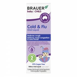 Brauer Baby & Child Cold & Flu Relief 100ml