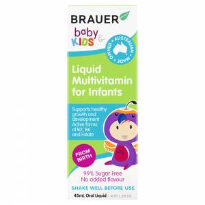 Brauer Baby Kids 0+ Liquid Multivitamin 45ml
