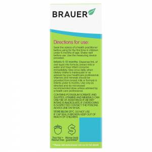 Brauer Baby Kids 0+ Liquid Multivitamin 45ml