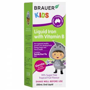 Brauer Baby & Kids Iron & Vit B 200ml