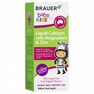 Brauer Baby & Kids Liquid Calcium With Magnesi...