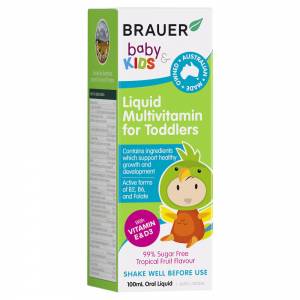 Brauer Baby & Kids Liquid Multivitamin For Tod...