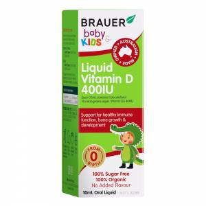 Brauer Baby & Kids Liquid Vitamin D 400IU 10ml