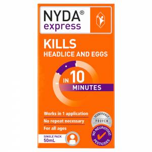 Brauer Nyda Express Headlice Treatment 50ml
