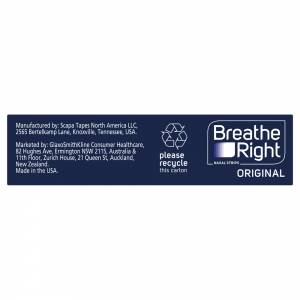 Breathe Right Nasal Strips Tan Regular 30