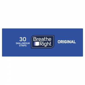 Breathe Right Nasal Strips Tan Regular 30