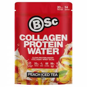 Body Science BSC Collagen Protein Water Peach Iced...